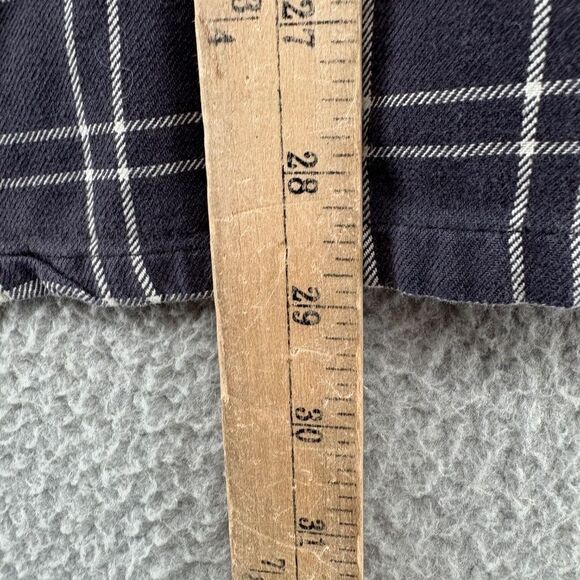 The Hundreds Flannel Shirt Plaid Mens Large Distressed - Picture 11 of 11